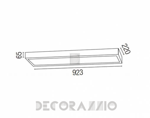 Светильник  потолочный накладной Faro 3020 - 3020