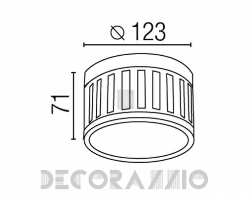 Светильник  потолочный накладной Faro 63149 - 63149