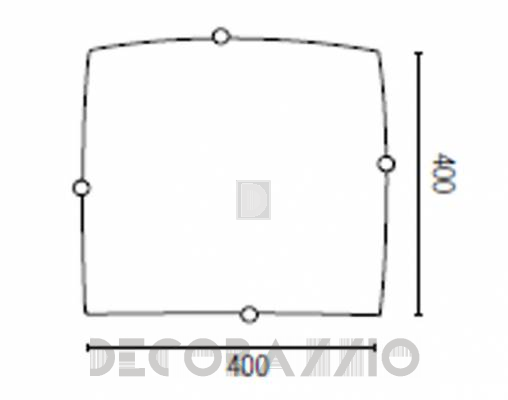 Светильник  потолочный накладной Faro 63158 - 63158