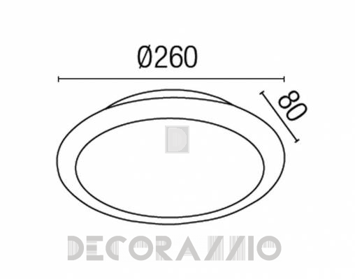 Светильник  потолочный накладной Faro 63301 - 63301