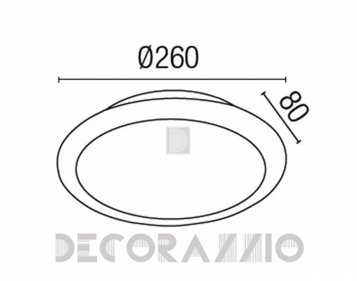 Светильник  потолочный накладной Faro 63301 - 63301