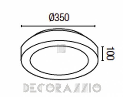 Светильник  потолочный накладной Faro 62966 - 62966