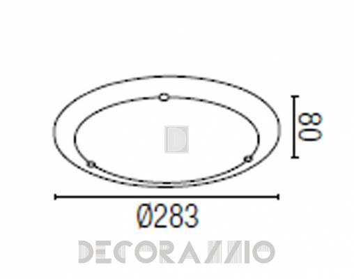 Светильник  потолочный накладной Faro 63028 - 63028