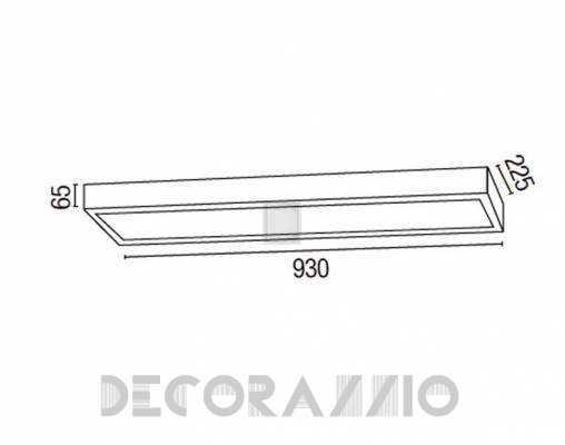 Светильник  потолочный накладной Faro 3023 - 3023