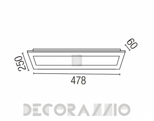 Светильник  потолочный накладной Faro 3002 - 3002