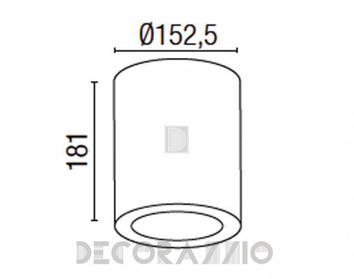 Светильник  потолочный накладной Faro 63125 - 63125