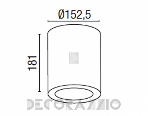 Светильник  потолочный накладной Faro 63125 - 63125