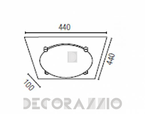 Светильник  потолочный накладной Faro 63082 - 63082