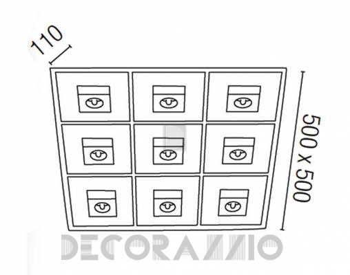 Светильник  потолочный накладной Faro 67002 - 67002