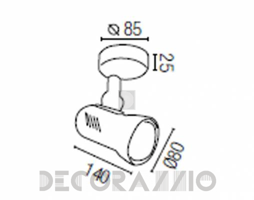 Светильник  потолочный накладной Faro 40271 - 40271