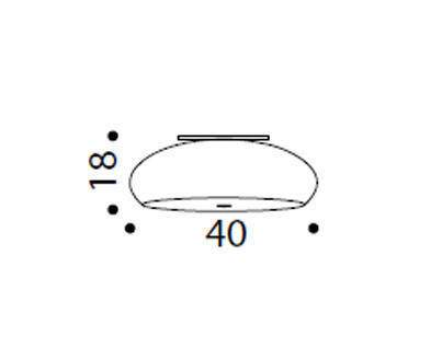 Светильник  потолочный накладной Idl 479-40PF - 479-40PF