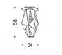 Светильник  потолочный накладной Idl 476-4PF Ne - 476-4PF Ne