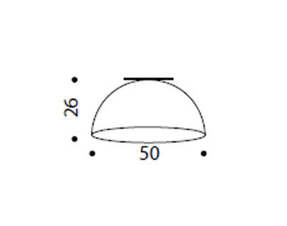 Светильник  потолочный накладной Idl 482-50PF - 482-50PF