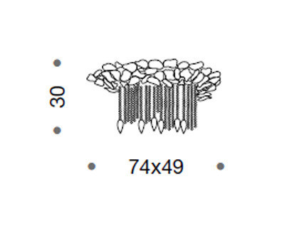 Светильник  потолочный накладной Idl 469-6PF - 469-6PF