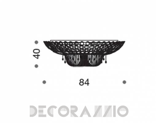 Светильник  потолочный накладной Idl 448-84PF - 448-84PF