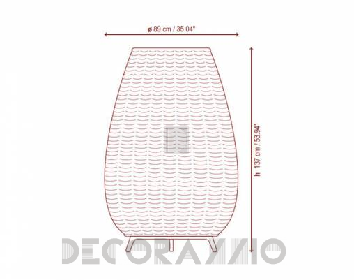 Светильник  напольный (Торшер) Bover AMPHORA - AMPHORA 03