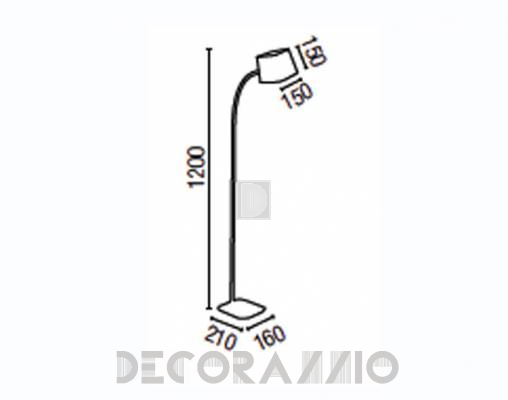 Светильник  напольный (Торшер) Faro 29925 - 29925