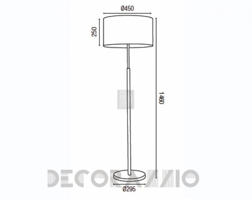 Светильник  напольный (Торшер) Faro 68443 - 68443