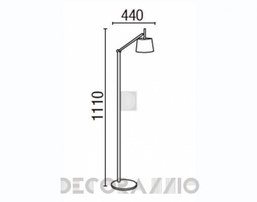 Светильник  напольный (Торшер) Faro 28411 - 28411