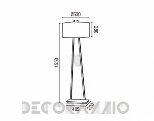 Светильник  напольный (Торшер) Faro 29831 - 29831