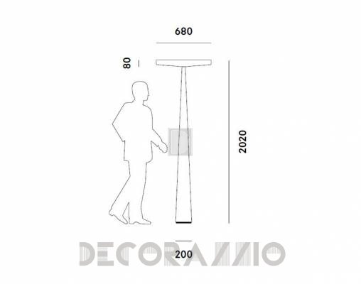 Светильник  напольный (Торшер) Prandina EQUILIBRE ECO F3 - EQUILIBRE ECO F3