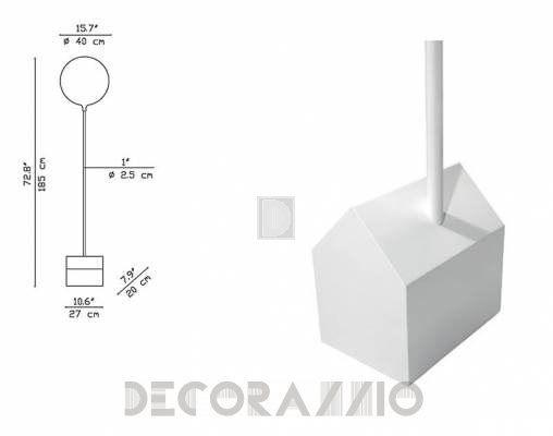 Светильник  напольный (Торшер) Vertigo Bird V01013 5903 - V01013 5903