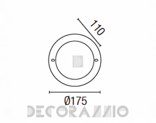 Светильник  потолочный врезной (Светильник точечный) Faro 42970 - 42970