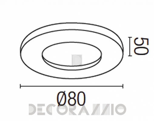 Светильник  потолочный врезной Faro 40225 - 40225