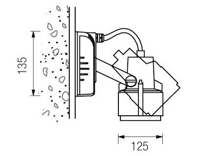 Светильник уличный настенный накладной Boluce 1181.63X - 1181.63X