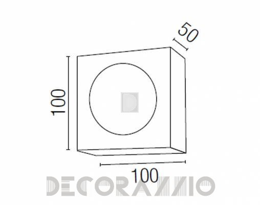 Светильник уличный настенный накладной Faro 73163 - 73163