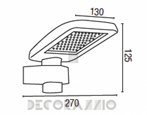 Светильник уличный настенный накладной Faro 75106 - 75106