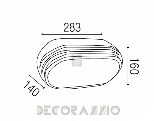 Светильник уличный настенный накладной Faro 71261 - 71261