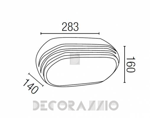 Светильник уличный настенный накладной Faro 71260 - 71260