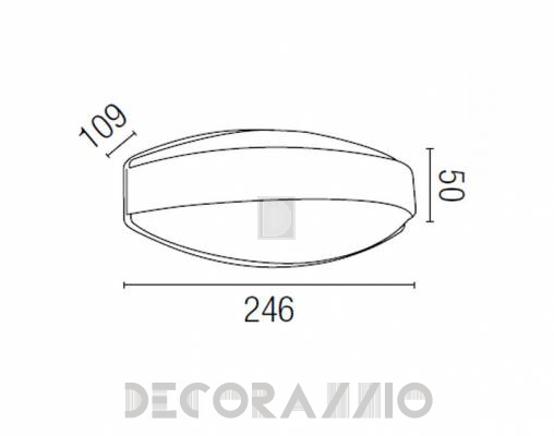 Светильник уличный настенный накладной Faro 72027 - 72027