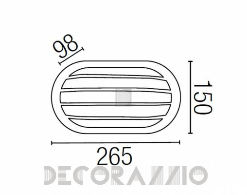 Светильник уличный настенный накладной Faro 72081 - 72081