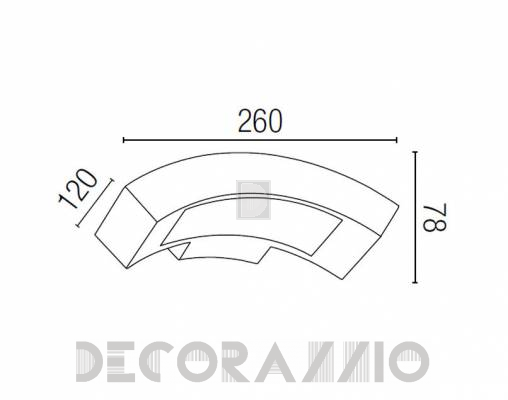 Светильник уличный настенный накладной Faro 70629 - 70629