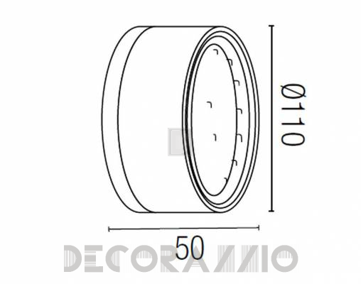 Светильник уличный настенный накладной Faro 70523 - 70523