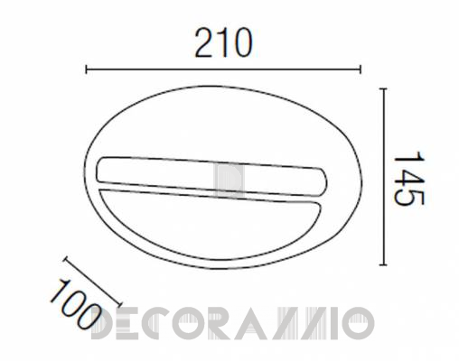 Светильник уличный настенный накладной Faro 71553 - 71553