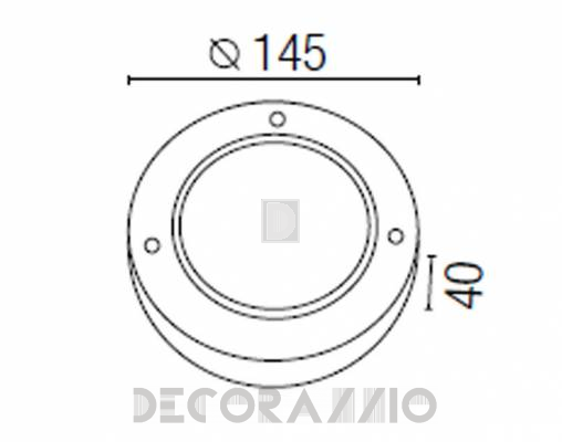 Светильник уличный настенный накладной Faro 73153 - 73153