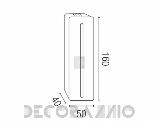 Светильник уличный настенный накладной Faro 70925 - 70925