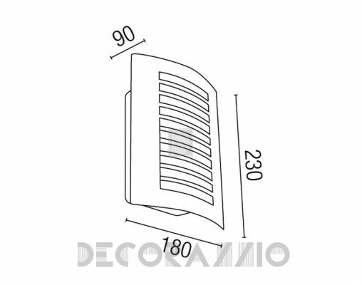 Светильник уличный настенный накладной Faro 72248 - 72248