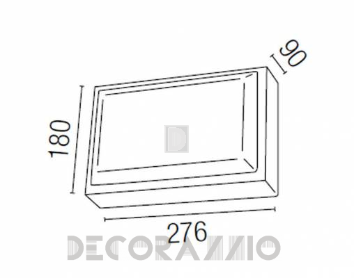 Светильник уличный настенный накладной Faro 72004 - 72004