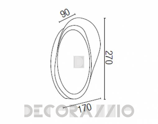 Светильник уличный настенный накладной Faro 72265 - 72265