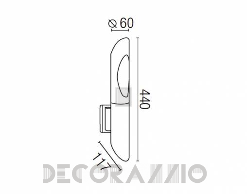 Светильник уличный настенный накладной Faro 72256 - 72256