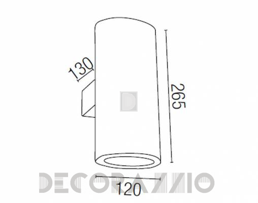 Светильник уличный настенный накладной Faro 70808 - 70808