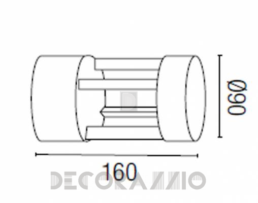 Светильник уличный настенный накладной Faro 70757 - 70757