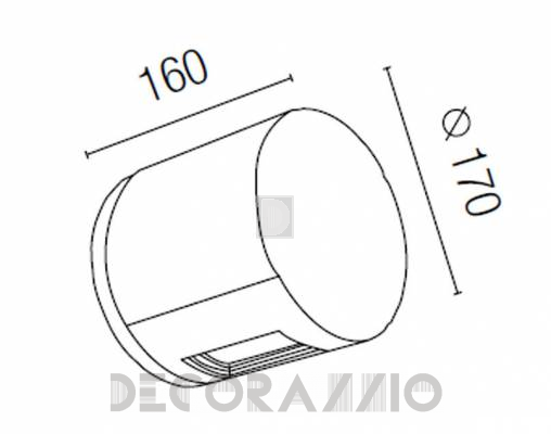 Светильник уличный настенный накладной Faro 70807 - 70807