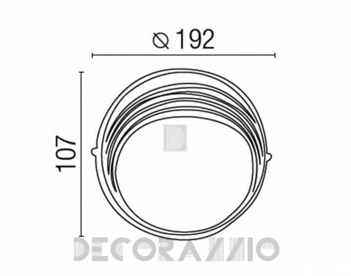 Светильник уличный настенный накладной Faro 71251 - 71251