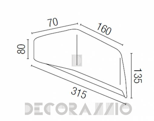 Светильник уличный настенный накладной Faro 71517 - 71517