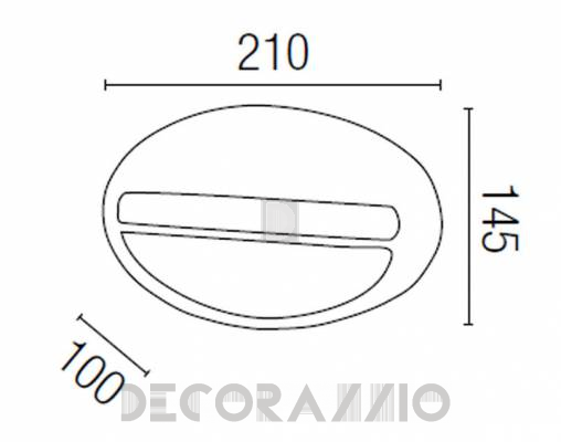 Светильник уличный настенный накладной Faro 71554 - 71554